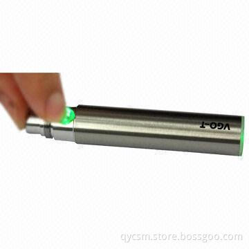 Vgo electronic cigarette rechargeable batteries with 3 LED state display power capacities